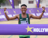 Thabang Mosiako ready for CT Marathon after winning Hollywoodbets 10km race in Joburg