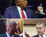 California governor tells South Africa, world leaders how to handle ‘unhinged’ Donald Trump