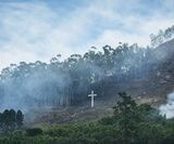 Franschhoek cross stands tall after recent wildfire [photo]