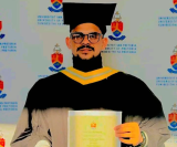 Sekhukhune United keeper Renaldo Leaner celebrates academic milestone