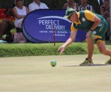 Evans makes history with sixth title at Bowls Masters