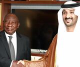 WATCH: Ramaphosa touches down in UAE for high-stakes global talks