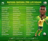 Bafana Bafana coach Broos names 45-man squad