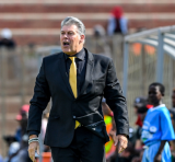 Eymael spotted in Gqeberha with Chippa officials