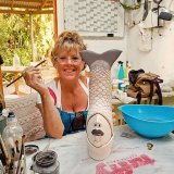 Ceramic artist’s work inspired by love of swimming