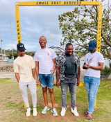 Eastern Cape friends smiling after outdoing Nadia Nakai’s crew in TV game show