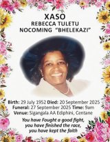 XASO REBECCA TULETU
