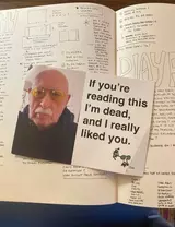 Don Glickman's final postcard offers a heartfelt farewell to students and friends