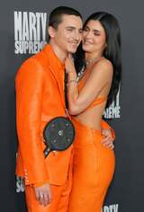 Kylie Jenner And Timothée Chalamet Have A Britney And Justin Moment At Marty Supreme Premiere