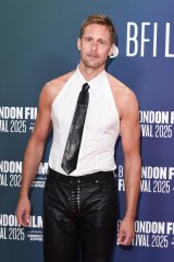 Alexander Skarsgård Turns Heads On The Pillion Premiere Red Carpet