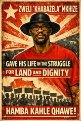 Activists mourn slain Abahlali leader while EFF stands with Hollywood residents