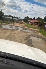 Khowa residents forced to take desperate measures to fix roads