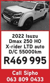 2022 ISUZU DMAX