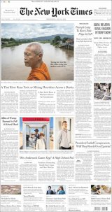 Newspaper headlines from around the world – Wednesday, 16 July 2025
