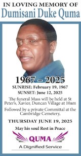 DUMISANI DUKE QUMA
