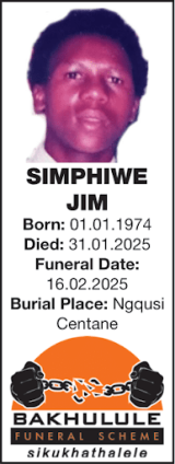 SIMPHIWE JIM