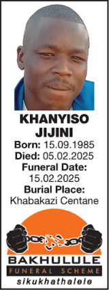 KHANYISO JIJINI