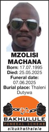 MZOLISI MACHANA