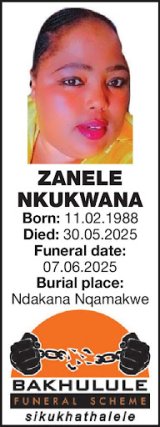 ZANELE NKUKWANA