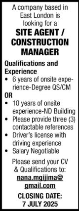 SITE AGENT