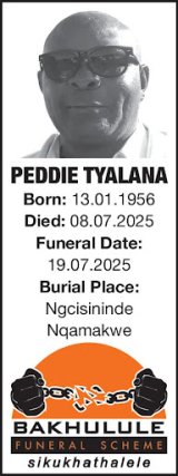 PEDDIE TYALANA