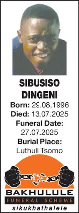 SIBUSISO DINGENI