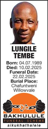 LUNGILE TEMBE