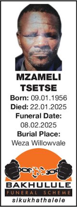 MZAMELI TSETSE