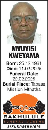 MVUYISI KWEYAMA