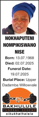 NOKHAPUTENI NOMPIKISWANO NISE