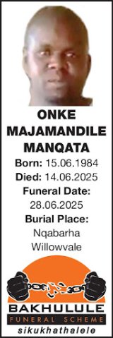 ONKE MAJAMANDILE MANQATA