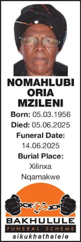 Nomahlubi Mzileni
