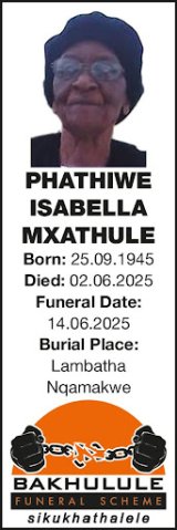 Phatiwe Mxathule