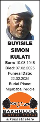 BUYISILE SIMON KULATI