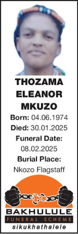 THOZAMA ELEANOR MKUZO