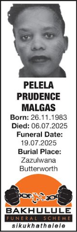 PELELA PRUDENCE MALGAS