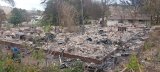 More than 50 families homeless after fire rips through shelters