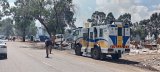 IN PICS | Ekurhuleni metro police demolish informal settlement occupied by illegal miners, (…)