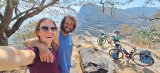 AT THE BEACH | Cycling through life, and the world, with a positive attitude