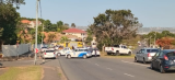 WATCH | Students injured when bus crashes into car, then property