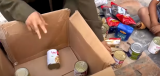WATCH | Inside an aid package dropped from the sky over Gaza