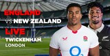 LIVE: England vs All Blacks