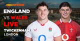 LIVE: England vs Wales