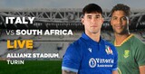 LIVE: Italy vs Springboks