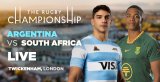 LIVE: Los Pumas vs Springboks