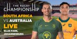 LIVE: Springboks vs Wallabies