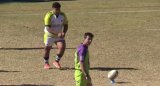 Watch: Schoolboy prop nails monster kick