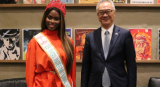Miss International SA Sinamile Dlamini wowed by Japanese Film Festival