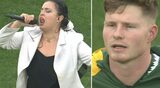 Watch: Bok anthem butchered