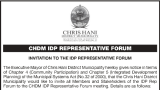 CHRIS HANI DISTRICT MUNICIPALITY: CHDM IDP REPRESENTATIVE FORUM